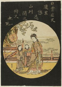Der chinesische Unsterbliche Seiobo (C: Xi Wang Mu, Königin des Westens)