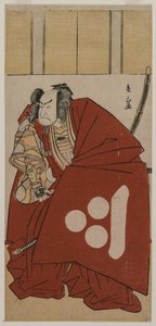 Nakamura Nakazo I als Watanabe no Tsuna von Katsukawa Shunzan