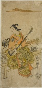 Der Schauspieler Yamashita Kosasaburo von Katsukawa Terushige