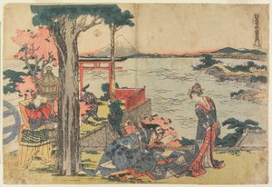 Akt I von Katsushika Hokusai
