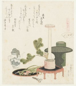 Blumenschale Ein Vergleich von Genroku-Gedichten und Muscheln Genroku kasen kaiawase (Serie)