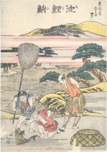 Chiryū, vierzigste in der Serie der dreiundfünfzig Stationen des Tōkaidō