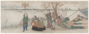 Daikagura-Darsteller von Katsushika Hokusai