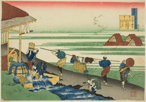 Dainagon Tsunenobu aus der Serie Einhundert Gedichte erklärt von der Amme (Hyakunin isshu uba ga etoki) von Katsushika Hokusai