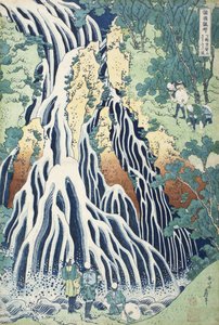 Wasserfälle von Kirifuri am Berg Kurokami, Provinz Shimotsuke