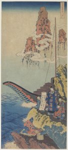Haku Rakuten (Po Chu-i), ca. 1832-1833 von Katsushika Hokusai