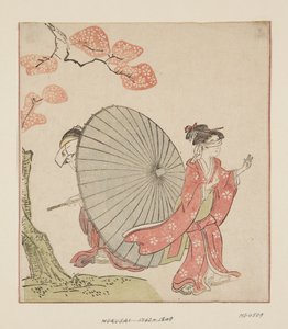 Verstecken spielen von Katsushika Hokusai