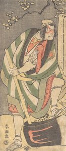 Ichikawa Ebizo Danjuro V in der Rolle des Mongaku Shonin verkleidet als Yamagatsu, 1781-1801