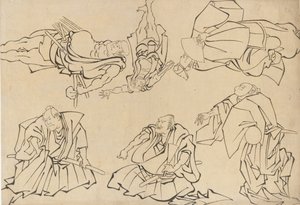 Kabuki-Schauspieler, spätes 18. bis frühes 19. Jahrhundert