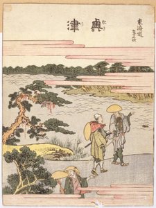Okitsu von Katsushika Hokusai