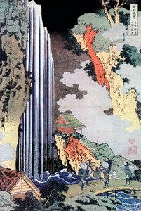 Ono-Wasserfall entlang des Kisokaido von Katsushika Hokusai