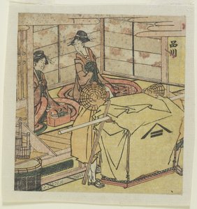 Shinagawa um 1804 von Katsushika Hokusai