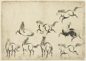 Studien von Pferden, ca. 1815-1849