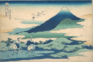 Umezawa-Anwesen in der Provinz Sagami, aus der Serie Sechsunddreißig Ansichten des Berges Fuji, ca. 1830-32