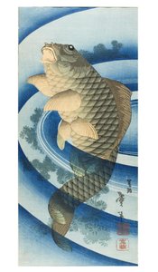 Karpfen von Katsushika II (fl.1820-50) Taito