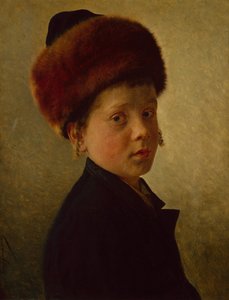 Porträt eines Jungen von Kaufmann Isidor
