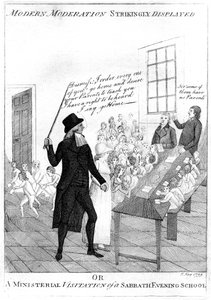 Moderne Mäßigung auffallend dargestellt, 1799 von Kay