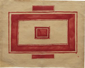 Deckenplan für das Rote Theater, Leningrad von Kazimir Severinovich Malevich