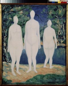 Die Badenden von Kazimir Severinovich Malevich