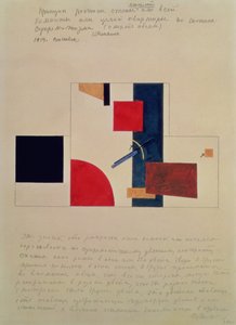 Prinzip des Wandgemäldes, 1919