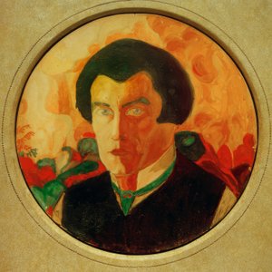 Selbstporträt, 1909-1910 von Kazimir Severinovich Malevich