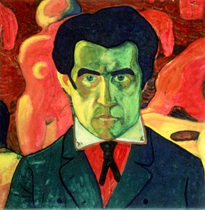 Selbstporträt von Kazimir Severinovich Malevich