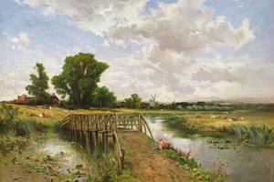 Ein Sommertag, 19. Jahrhundert von Keeley Halswelle