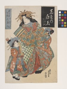 Die Kurtisane Shiratama aus dem Tamaya-Haus (Tamaya No Uchi Shiratama)