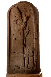 Berliner Museum, Nubische Pharaonen, Stele von Esarhaddon aus Zenjirili, Stele von Nastasen, 2007