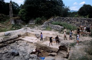 Dmanisi, Georgien, Homo Erectus Fundstätte