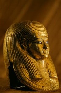 Goldene Totenmaske eines Fötus, KV 54 von Kenneth Garrett