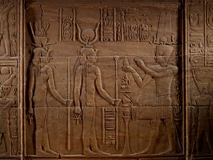 MM7836; Kleopatra; Ägypten; Philae-Tempel; Assuan; Isis-Tempel; Letzte Pharaonen Ptolemäus
