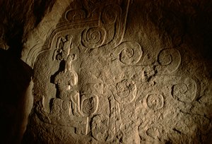 Olmeken; Antike Kulturen; Die Amerikas; Chalcatzingo; Mexiko von Kenneth Garrett
