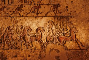 Relief aus dem Grab von Meryre (Merera), Hohepriester des Aton in Akhetaten, 2001