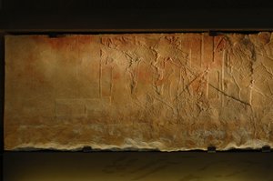 Tempel 19 Thronbank, Palenque, Mexiko, Schnitzerei von Akhal Mo Nab, 2005