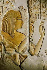 Grab von Maia; Ägypten; Archäologie; Neues Reich; Saqqara, Amarna-Periode, Kunst, 2002 (Foto)