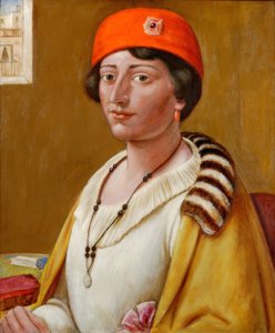 Roter Turban
