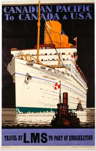 Canadian Pacific nach Kanada & USA von Kenneth Shoesmith