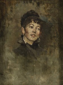 Kopf eines jungen Mädchens, 1878-1882