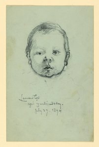 Porträt von Leonard Cox von Kenyon Cox