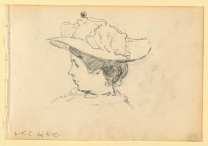 Porträt von Louise King Cox von Kenyon Cox
