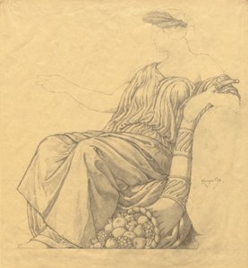 Skizze von Kenyon Cox