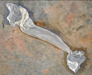 Studie für Draperie von "Streben nach dem Ideal" von Kenyon Cox