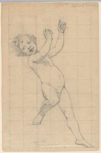 Studie für "Genius," "Die Künste," Library of Congress, Washington D.C.