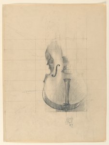 Studie für "Musik," "Die Künste," Library of Congress, Washington D.C. von Kenyon Cox