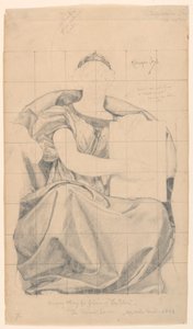 Studie für "Der Staat," "Die Herrschaft des Gesetzes," Appellate Division Court House, New York, NY von Kenyon Cox