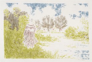 Frau im gestreiften Kleid, 1899-1900 von Ker Xavier Roussel