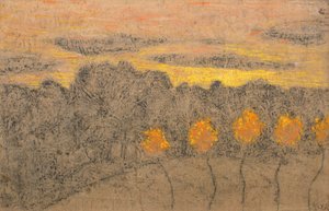 Landschaft mit gelben Bäumen, 1893-1895 von Ker Xavier Roussel