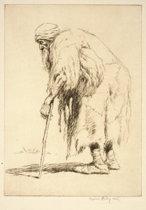Algerischer Bettler von Kerr Eby