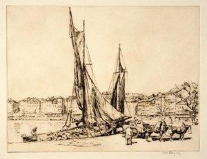 Hafen von La Ciotat von Kerr Eby